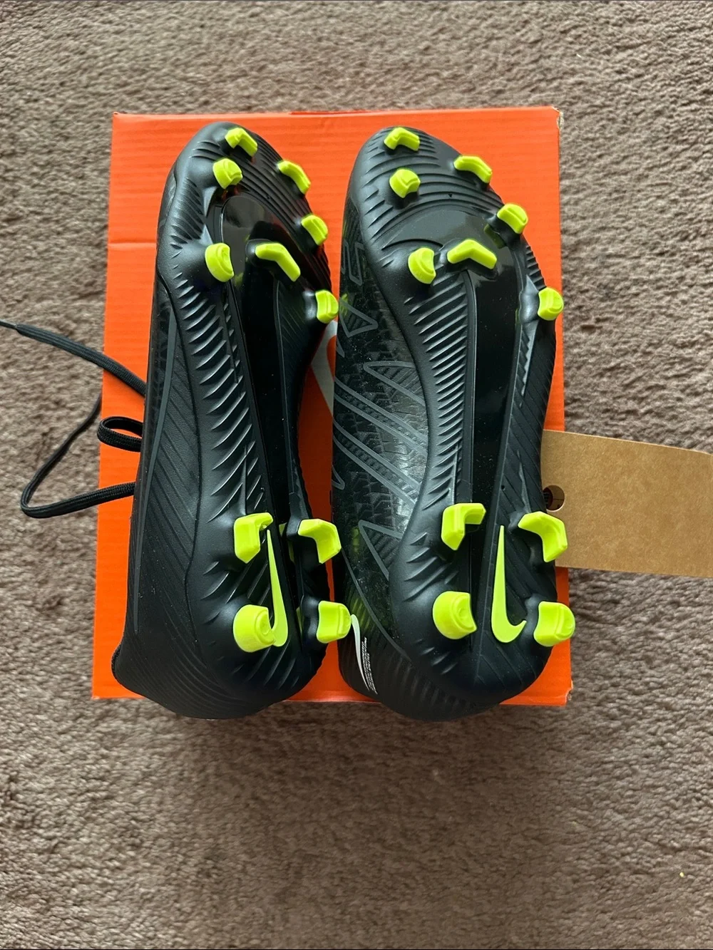 Nike Jr. Black Mercurial Vapor 15 Club Multi-Ground Soccer Cleats